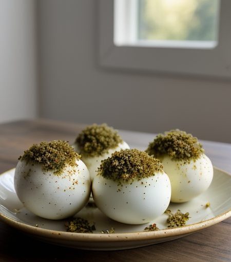 Herbed Stuffed Eggs #1 recipe image