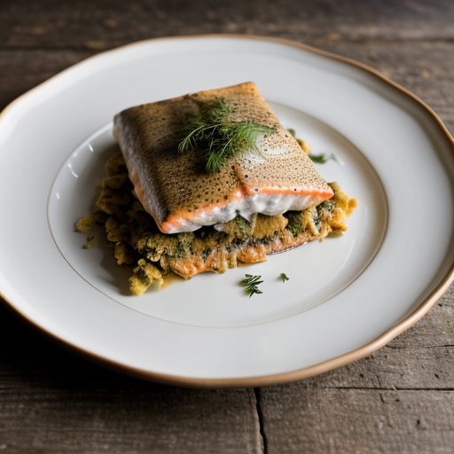 Herbed Trout With Sour Cream recipe image