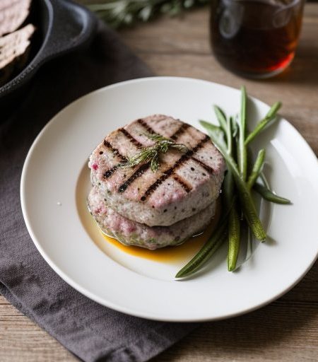 Herbed Turkey Burgers - Bon Appetit recipe image