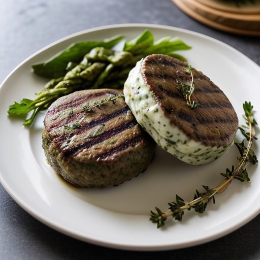 Herbed Veal Burgers With Aoli recipe image
