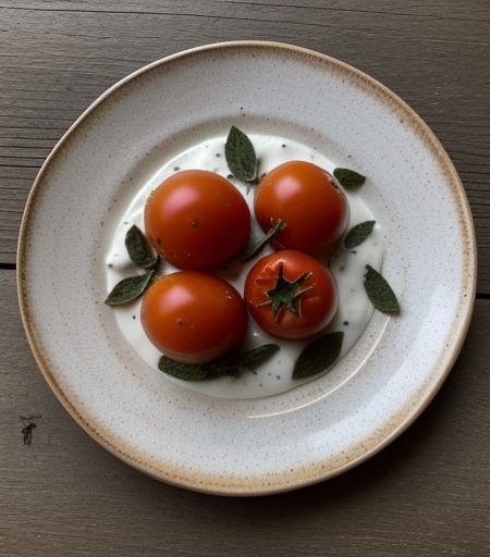 Herbed-Yogurt Baked Tomatoes (1 PT recipe image