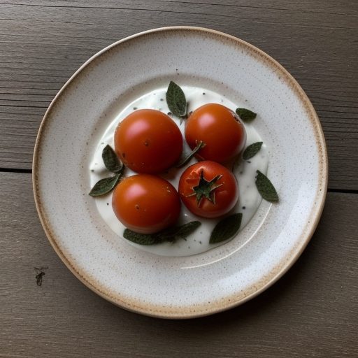Herbed-Yogurt Baked Tomatoes (1 PT recipe image