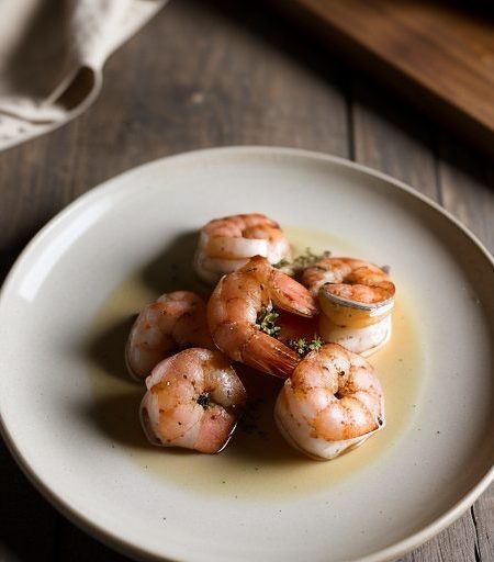 Herbed-and-Sweetened Shrimp recipe image