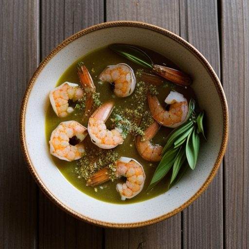 Herbs, Lemon, and Shrimp Sauce recipe image