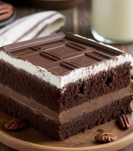 Hershey Bar Cake recipe image