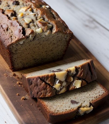 Hershey's 50% Reduced Fat Banana Nut Bread recipe image