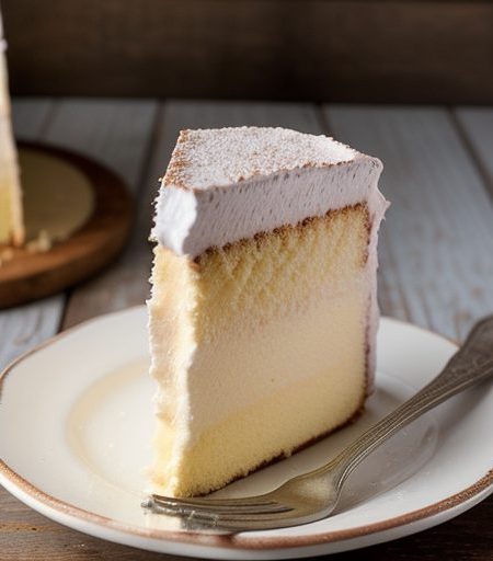 Hershey's 50% Reduced Fat Filled Angel Cake R recipe image