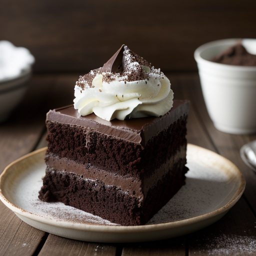 Hershey's Dark Chocolate Cake recipe image