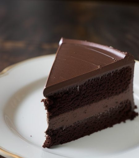 Hershey's Deep Dark Chocolate Cake recipe image