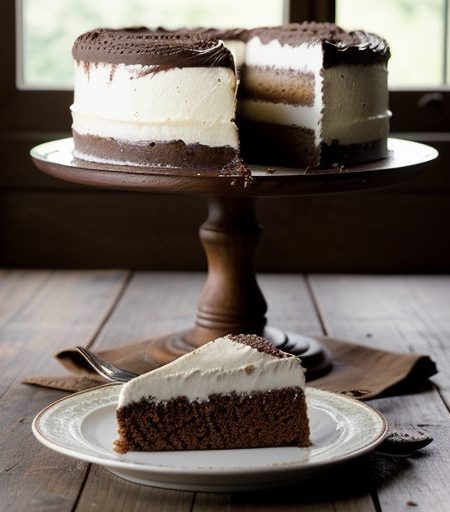 Hershey's Disappearing Cake recipe image