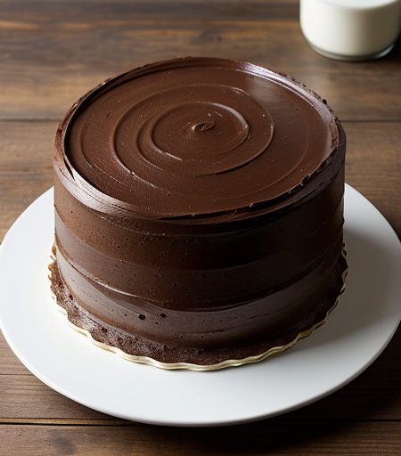 Hershey's Light Chocolate Cake recipe image