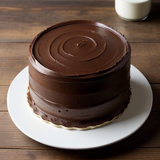 Hershey's Light Chocolate Cake recipe image