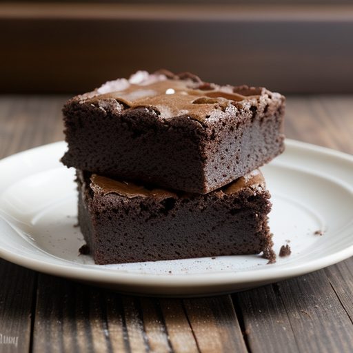 Hershey's Syrup Lowfat Snacking Brownies recipe image