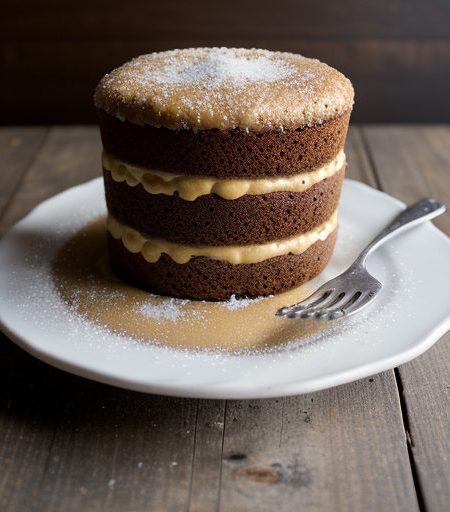 Hi-Protein Applesauce Cake recipe image