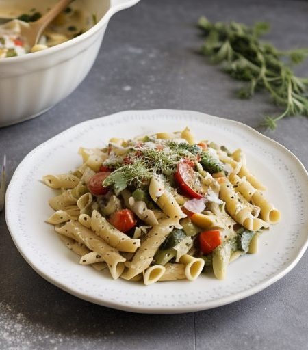 Hidden Valley Ranch Pasta Primavera recipe image