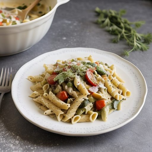 Hidden Valley Ranch Pasta Primavera recipe image