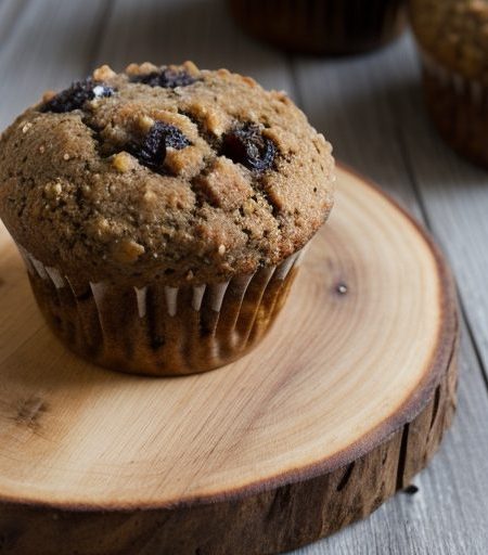 High Fibre and Low Fat Bran Muffins (1.5 Pts recipe image