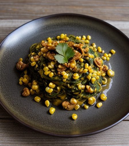 Hinnunwe (Spinach Stir Fry recipe image