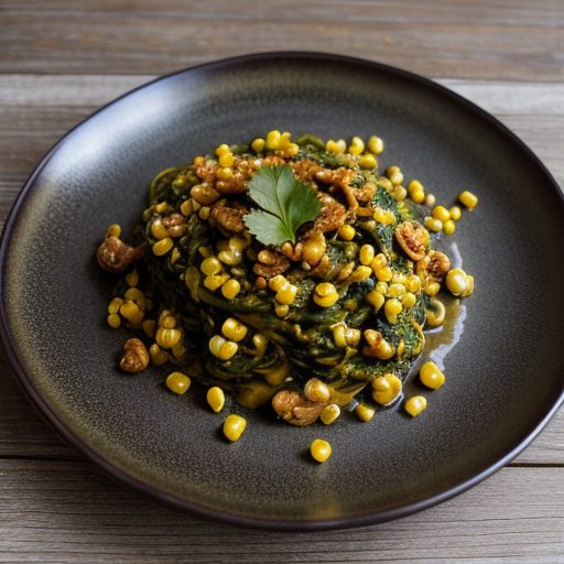 Hinnunwe (Spinach Stir Fry recipe image