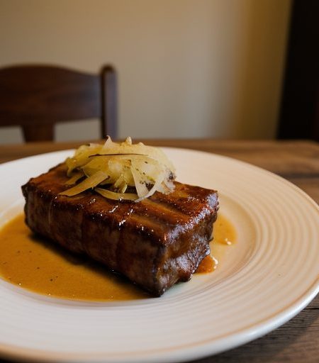 Hochrippe Und Sauerkraut (Spareribs and Sauerk recipe image