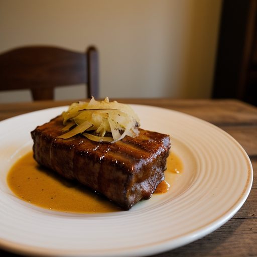 Hochrippe Und Sauerkraut (Spareribs and Sauerk recipe image