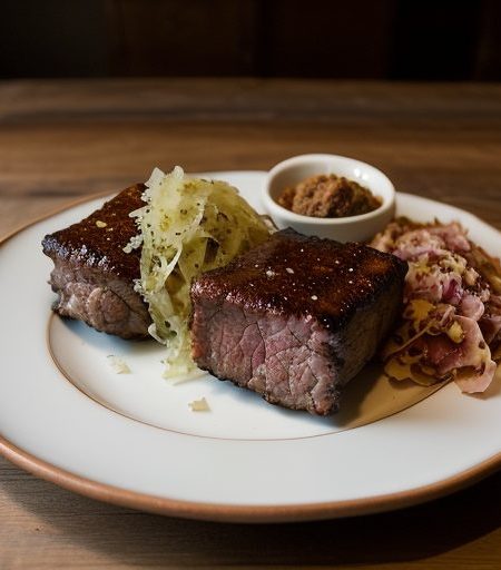 Hochrippe Und Sauerkraut (Spareribs and Sauerkraut recipe image