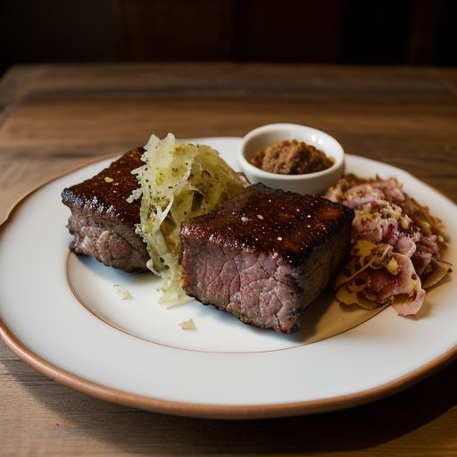 Hochrippe Und Sauerkraut (Spareribs and Sauerkraut recipe image