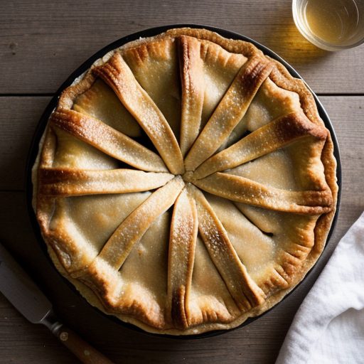 Hold-the-Sugar Apple Pie recipe image