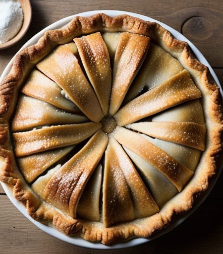 Hold-the-Sugar Apple Pie recipe image