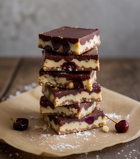 Holiday Cherry Cheese Bars recipe image