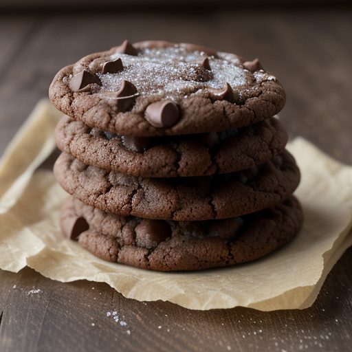 Holiday Chocolate Butter Cookies (Woman's Day 12/92 ** recipe image