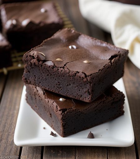 Holiday Double Chocolate Brownies recipe image