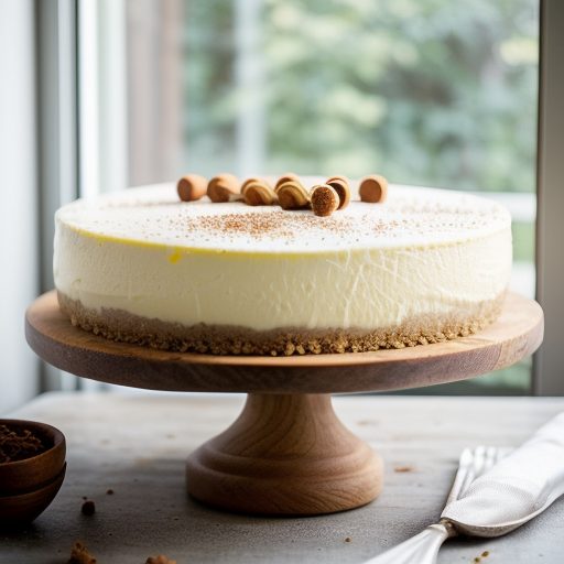 Holiday Eggnog Cheesecake recipe image