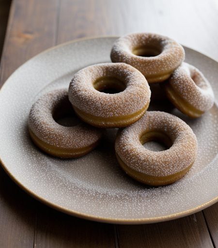 Holiday Honey Doughnuts recipe image