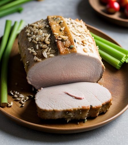 Holiday Stuffed Pork Roast recipe image