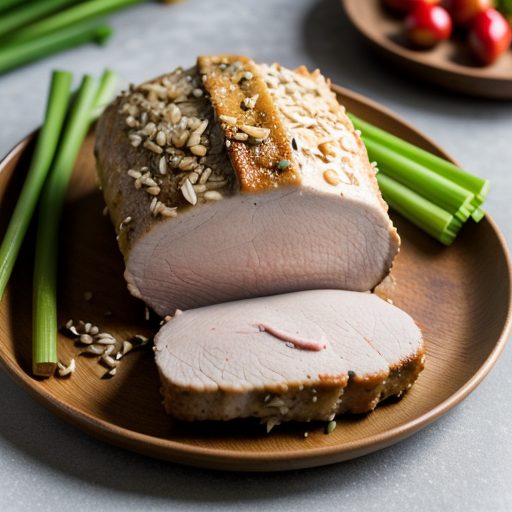 Holiday Stuffed Pork Roast recipe image