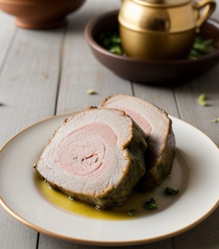 Holiday Stuffed Pork Roast recipe image