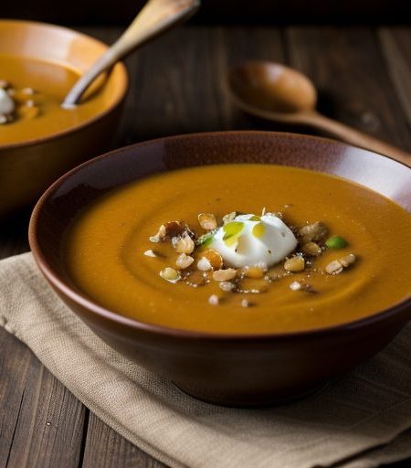 Holiday Sweet Potato Soup recipe image