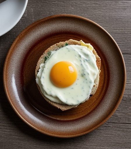Hollandaise With Red & Green Peppers recipe image