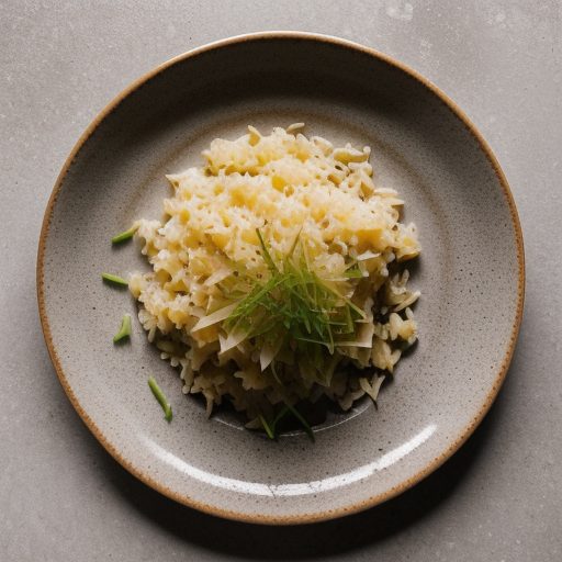 Holly's Cheesy Onion Rice recipe image