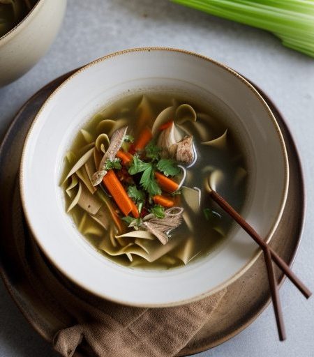 Home-Style Chicken-Noodle Soup recipe image