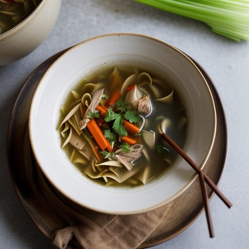 Home-Style Chicken-Noodle Soup recipe image