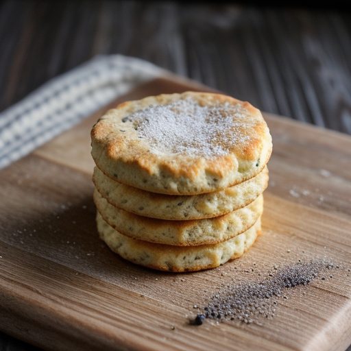 Homemade Buttermilk and Black Pepper Petite Biscuits recipe image