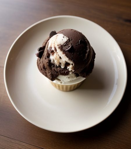 Homemade Chocolate Chocolate-Chip Ice Cream recipe image