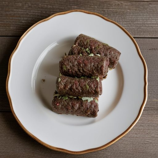 Homemade Hamburger Salami recipe image