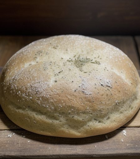 Homemade Pan Bread With Fresh Herbs recipe image