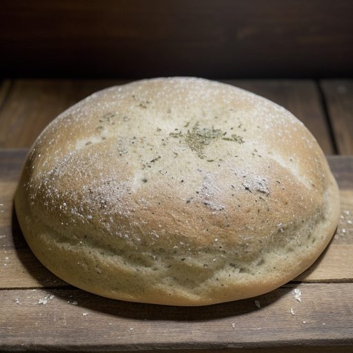 Homemade Pan Bread With Fresh Herbs recipe image
