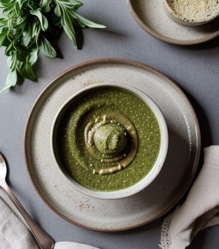 Homemade Pesto Sauce recipe image