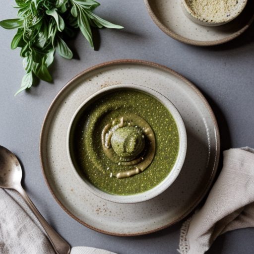 Homemade Pesto Sauce recipe image
