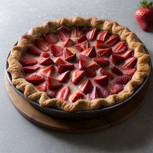 Homemade Strawberry-Rhubarb Pie recipe image